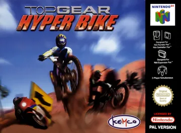 Top Gear Hyper Bike (Europe) box cover front